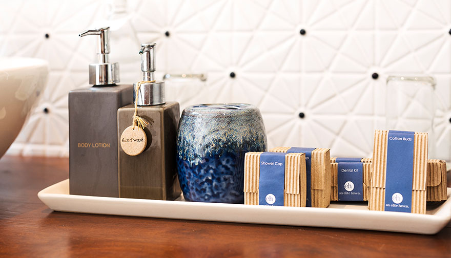 Waimarie - Vanity amenities